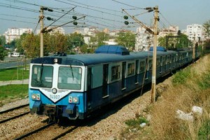 trailers end of E14007. near Bostanci, in november 2000. Photo JP Charrey