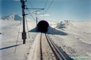 Akgedik snow protection gallery (between Çetinkaya and Malatya)