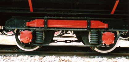 A view of the snowplow bogie