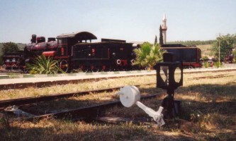 The museum utilizes much of the track work of the former station. Photo JP Charrey