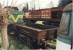 Adana Depot roundhouse. Photo Malcolm Peakman 1998