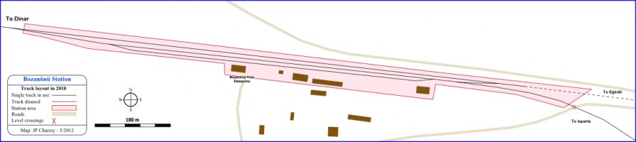 Bozanönü Track layout