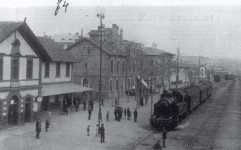 Ankara old station building from the track side