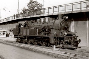 3701 outside Haydarpaşa Station. 21st June 1954