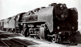 56053 at Narlı station. 16th November 1955
