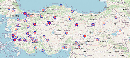 location of 129 plinthed loco on this map, June 2025
