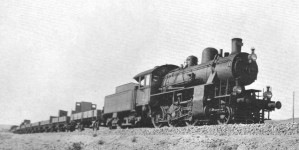 Another 34051 type working a light freight, near Çankiri, about 1935