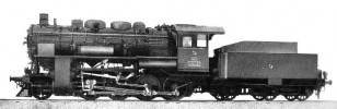 Above: Nohab official factory picture of probably 45001, 1929