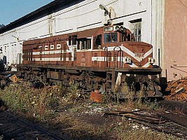 DE21505 at Çatalağzi, in a sorry state. Photo Phil Wormald