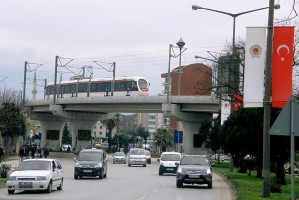 Samsun tram, April 2011. Photo Jack May