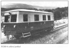 Railcar n°6 Note the makeshift buffers and light hook. Scan Eljas Pölhö