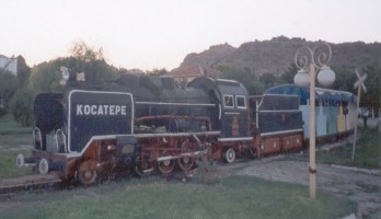 Same engine, fireman side. August 2003 Photo G. Tunçbilek