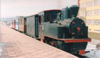 Henschel n°15943, on OGÜ railway, Eskisehir. January 2002. Photo JP Charrey