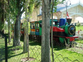 Children railway in Sazova park, september 2011. Photo M. Tekin