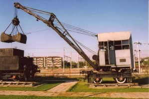Electric Coal Loader n°4352 at the Ankara Museum. Photo JP Charrey