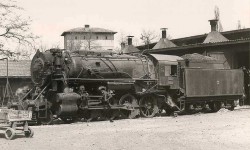 45183 ex USATC 1757 (Baldwin 1942/67591), Kayseri shed, 2nd May 1974